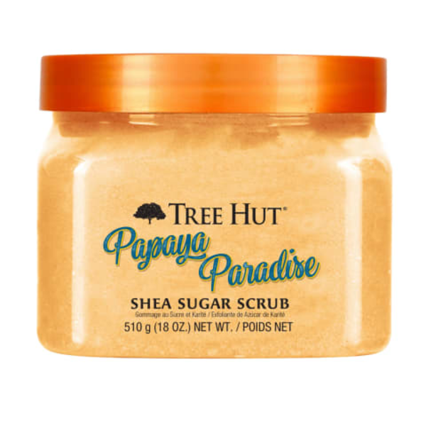 Скраб Tree Hut Papaya Paradise Sugar Scrub для тела органический Райская Папайя 510 г - фото 1