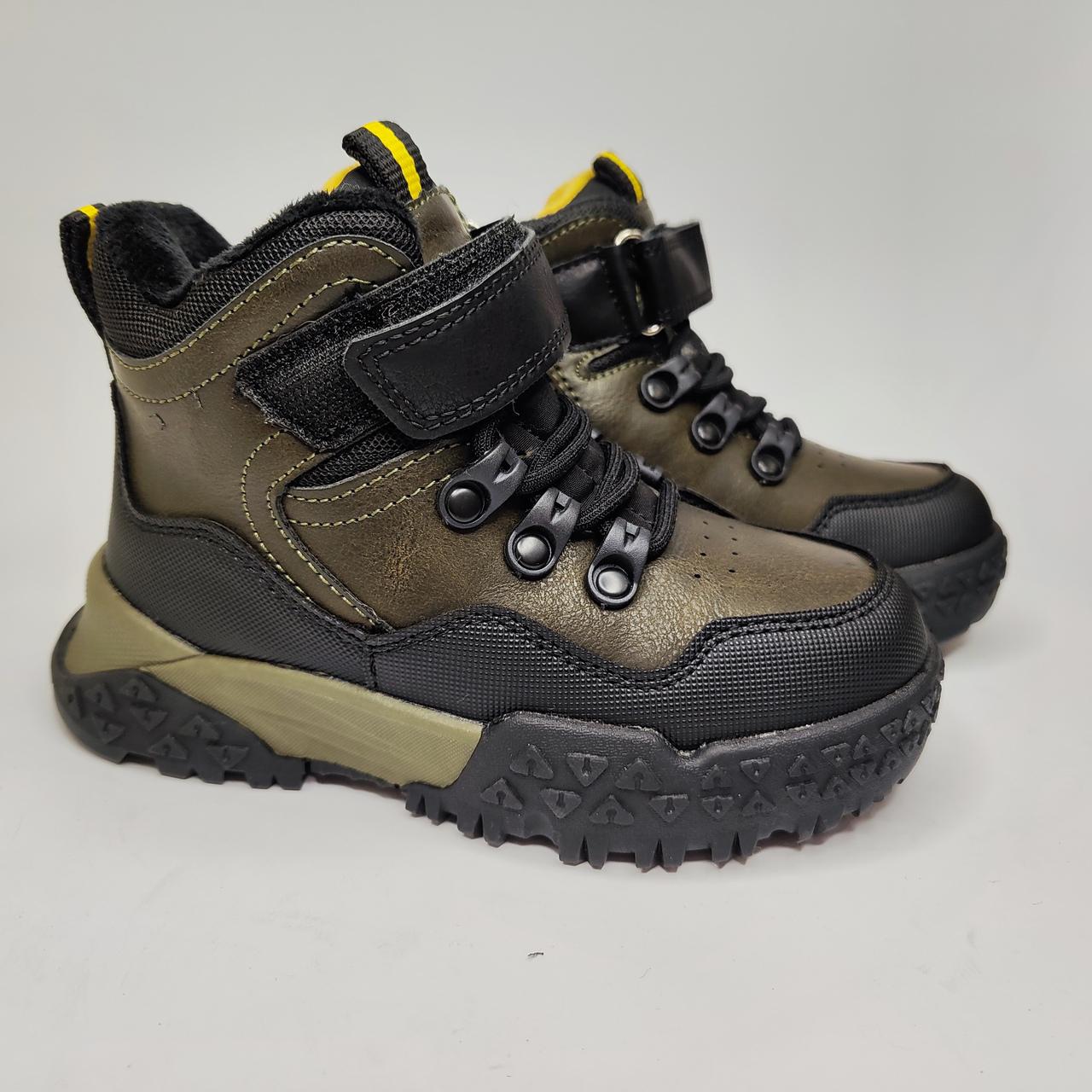 Черевики дитячі Clibee HB591-27 р. 27 Хакі (31329568)