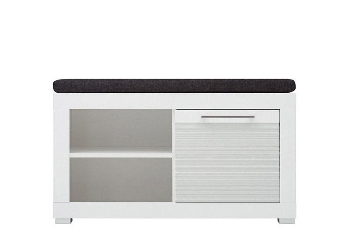 Тумба для обуви Gerbor REG1D 5/9 Флеймс Белый