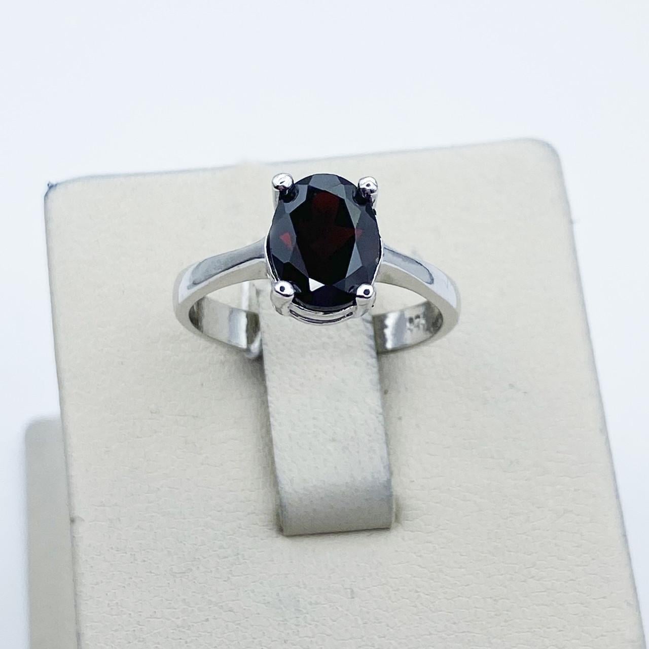 Кольцо серебряное с гранатом р. 17,5 2,9 г (2253522523) Кольцо серебряное с гранатом р. 17,5 2,9 г (2253522523)