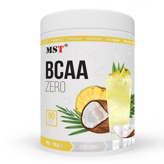 Амінокислота BCAA для спорту MST Nutrition BCAA Zero 540 г 90 порцій Pina Colada