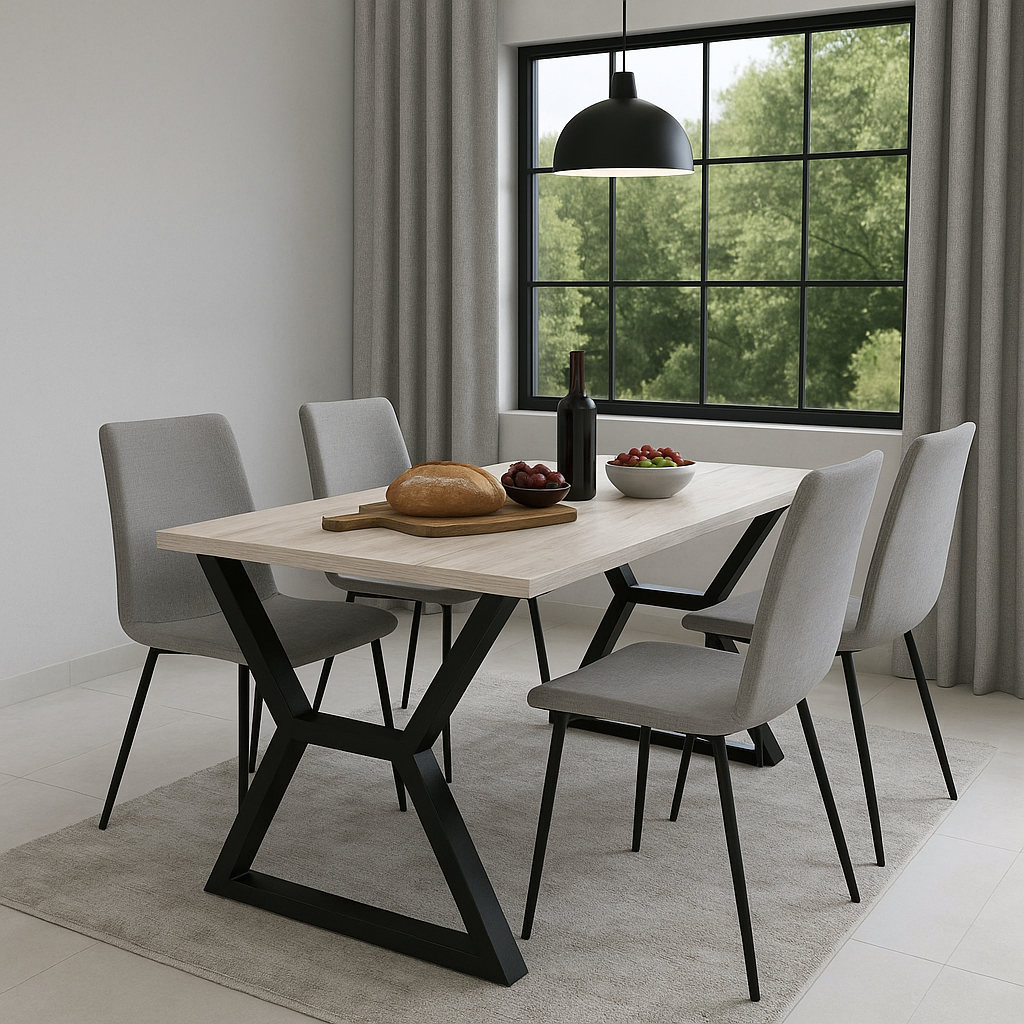 Обеденный стол в стиле лофт EcoLoft IN-2741 (27509761)