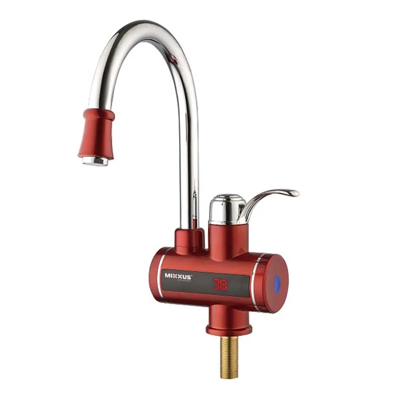 Проточный водонагреватель MIXXUS Electra 240-E с индикатором температуры Красный (OL-MI2748)