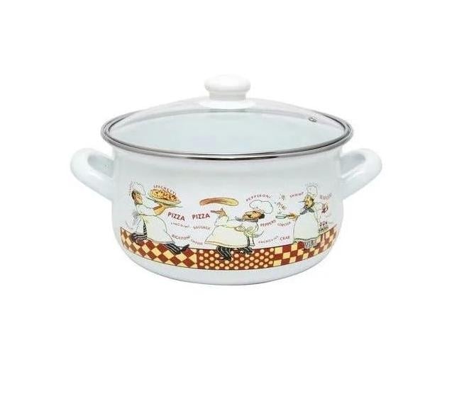 Каструля Infinity Cook емальована сталь 16 см 1,8 л (1be7a030)