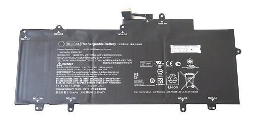 Аккумулятор для ноутбука HP BU03XL Chromebook 14-AK010NR 11.4V Black 3280mAh OEM