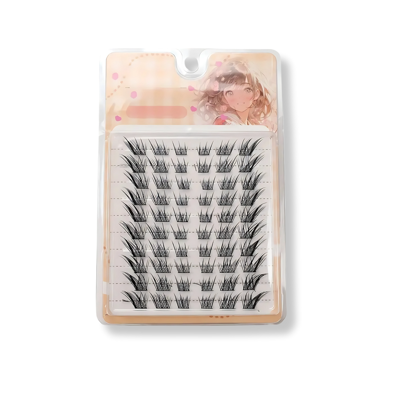 Ресницы накладные Лисичий стиль 10 рядов Черный (2719518730)