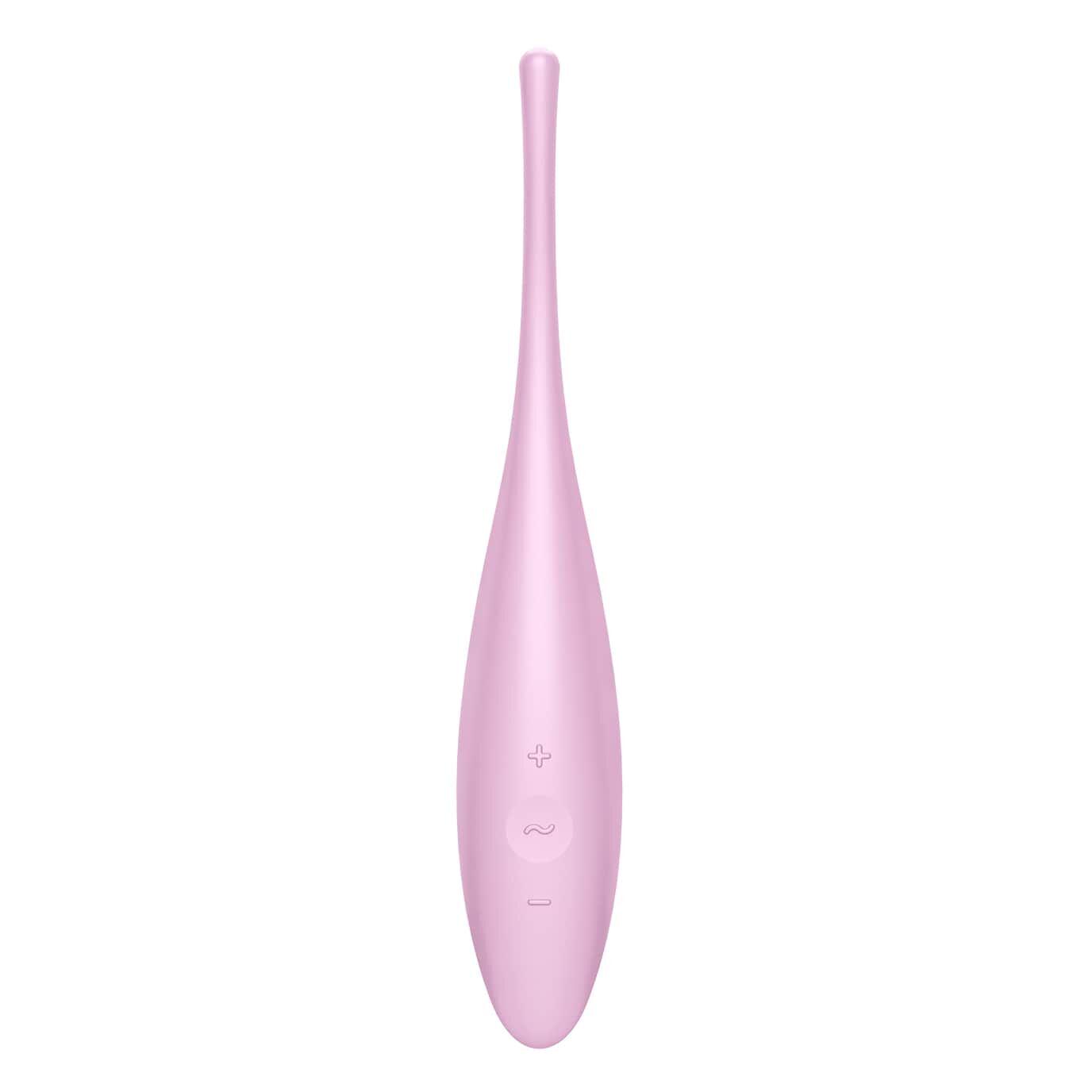 Вибратор-смарт для клитора Satisfyer Twirling Joy Розовый (30278473)