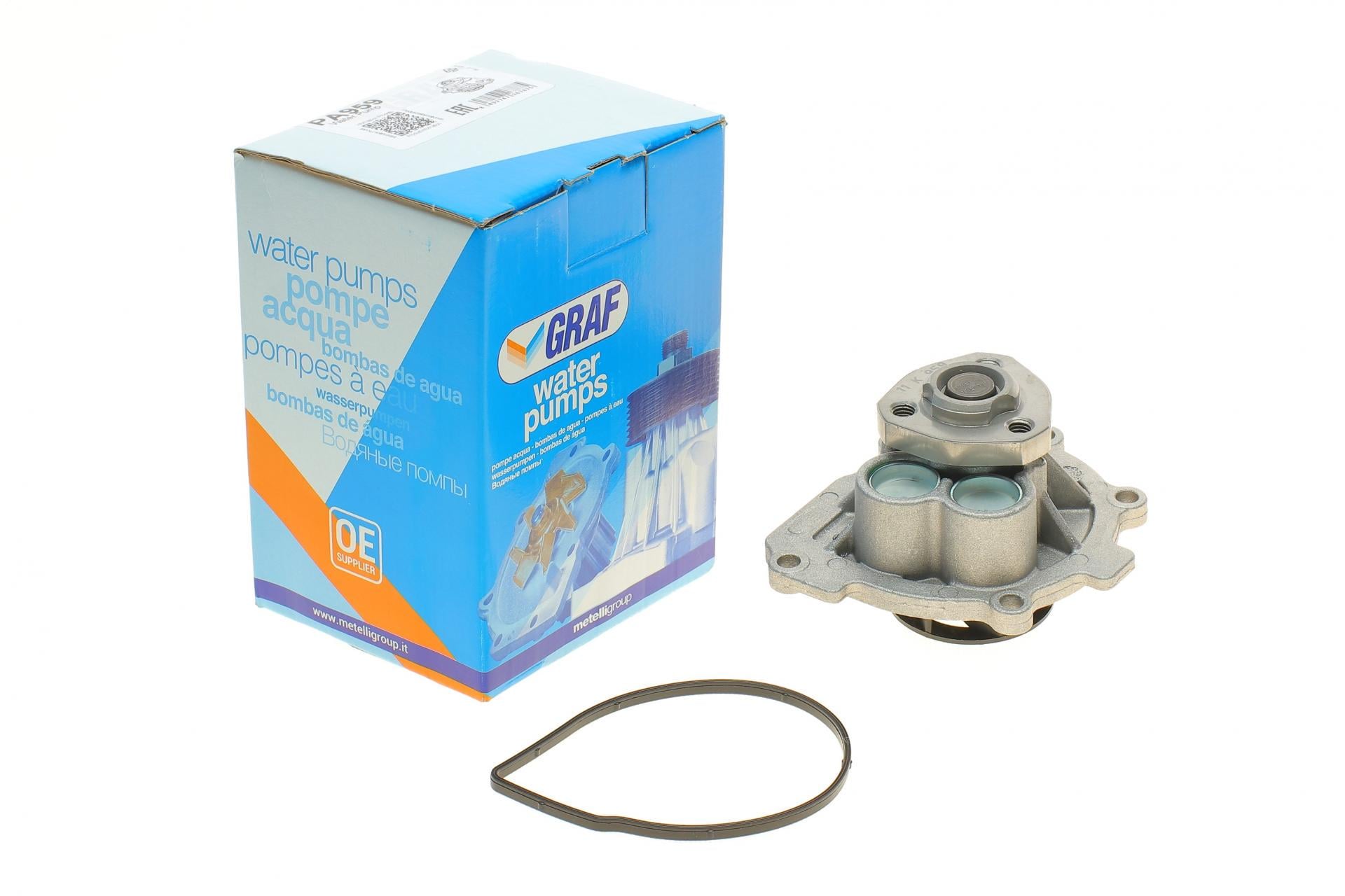 Помпа води Graf Opel Astra/Vectra/Zafira/Insignia/Corsa 1.6/1.8 02-/Chevrolet Aveo 1.4/1.6 08-B/B7лоп PA959 (25589935)