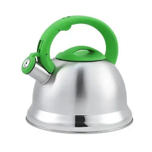 Чайник зі свистком Unique UN-5305 для будь-яких типів плит з нержавіючої сталі 3,5 л