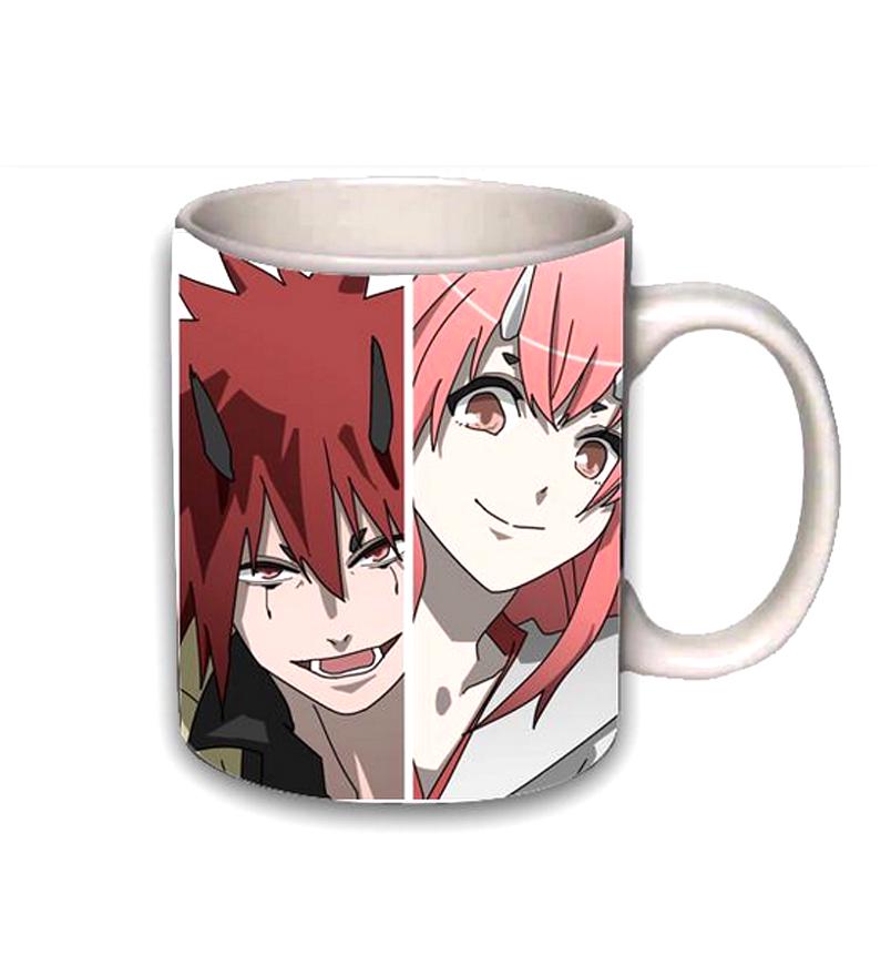 Чашка аниме О моем перерождении в слизь Белый (z1463)