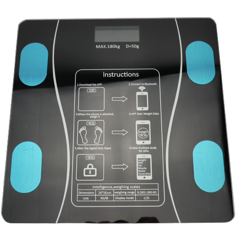 Весы напольные Smart до 180 кг Черный (5866725)