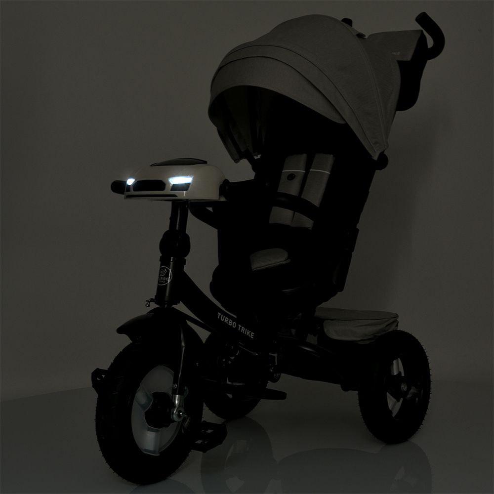 Велосипед трехколесный MT 1007-12 Turbo Trike стальная рама/поворотное сиденье 360° (24858035) - фото 4 Велосипед трехколесный MT 1007-12 Turbo Trike стальная рама/поворотное сиденье 360° (24858035) - фото 4