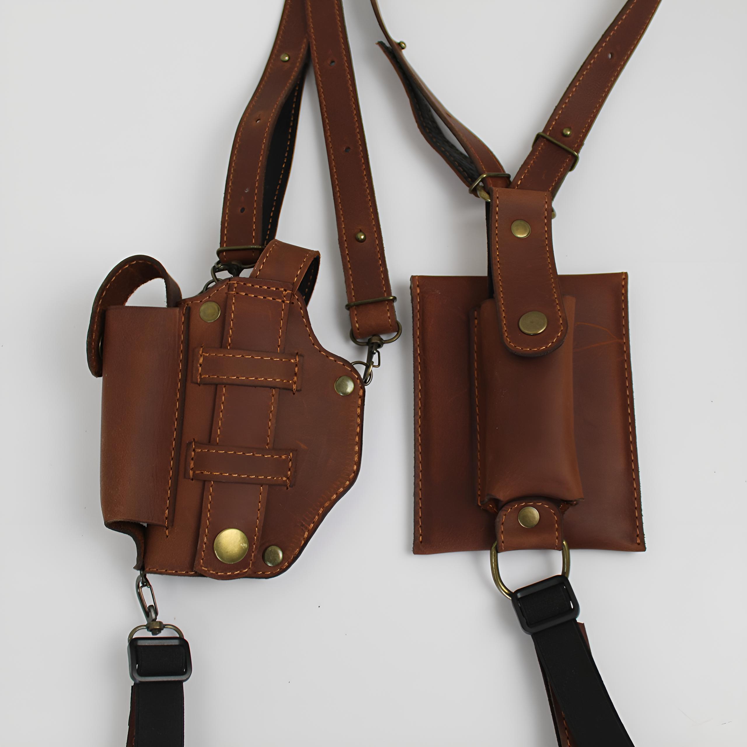 Кобура оперативная для ПМ/ТТ/Форт/Глок 3в1 Коричневый (Опера2) - фото 3 Кобура оперативная для ПМ/ТТ/Форт/Глок 3в1 Коричневый (Опера2) - фото 3