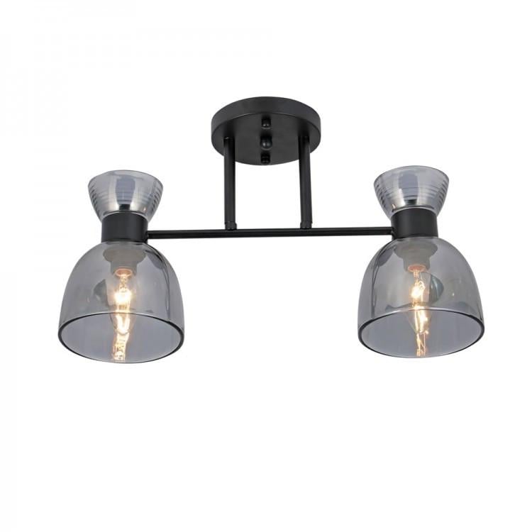 Люстра ARDERO BL1220-1 MARSEILLE під лампу 2х E14 435х130х250 Чорний (2563567640)