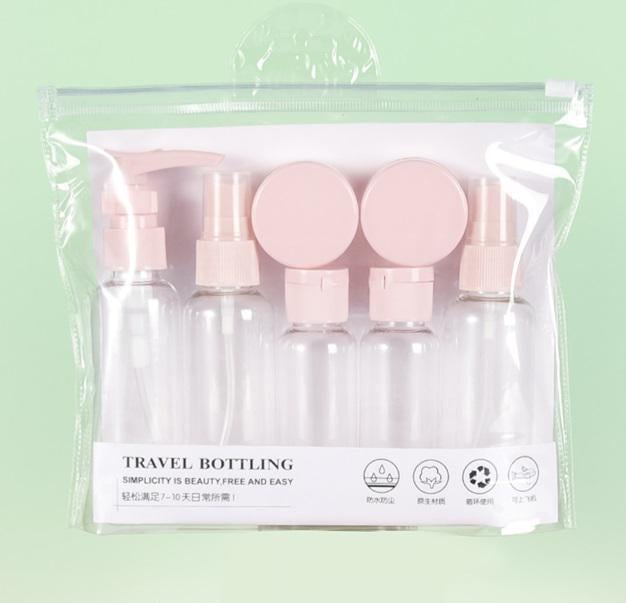 Набір дорожній 18586 8 пр. Рожевий (5011832) Набір дорожній 18586 8 пр. Рожевий (5011832)