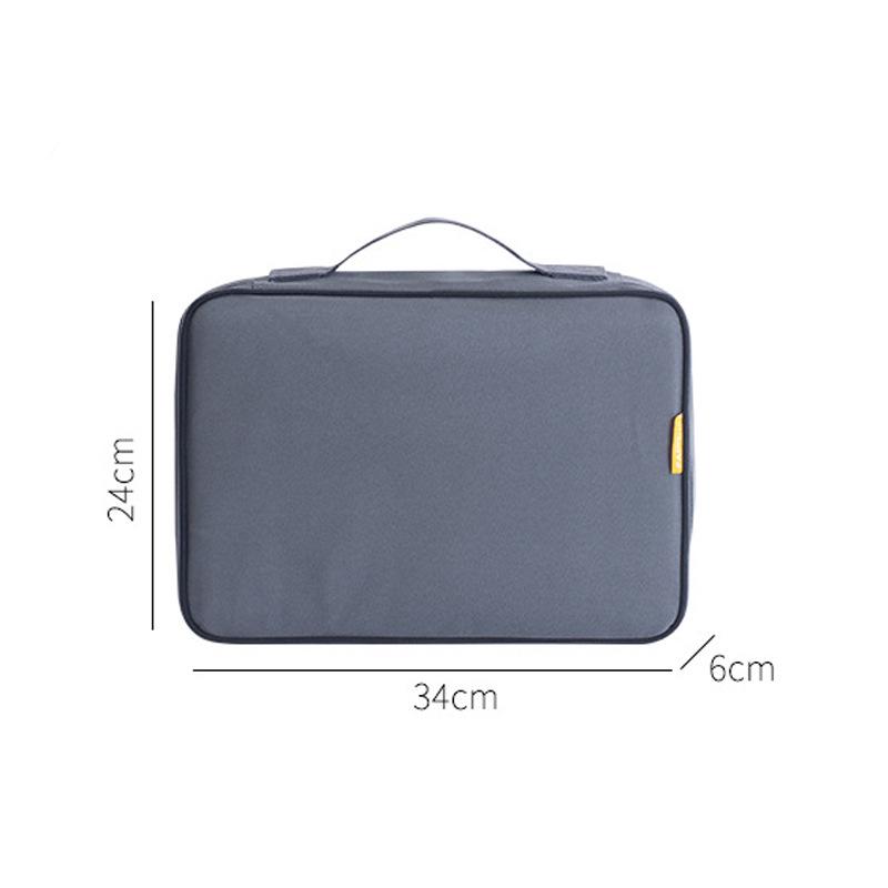 Органайзер для документов/ноутбука дорожный 34х24 см Серый (8596) - фото 2 Органайзер для документов/ноутбука дорожный 34х24 см Серый (8596) - фото 2