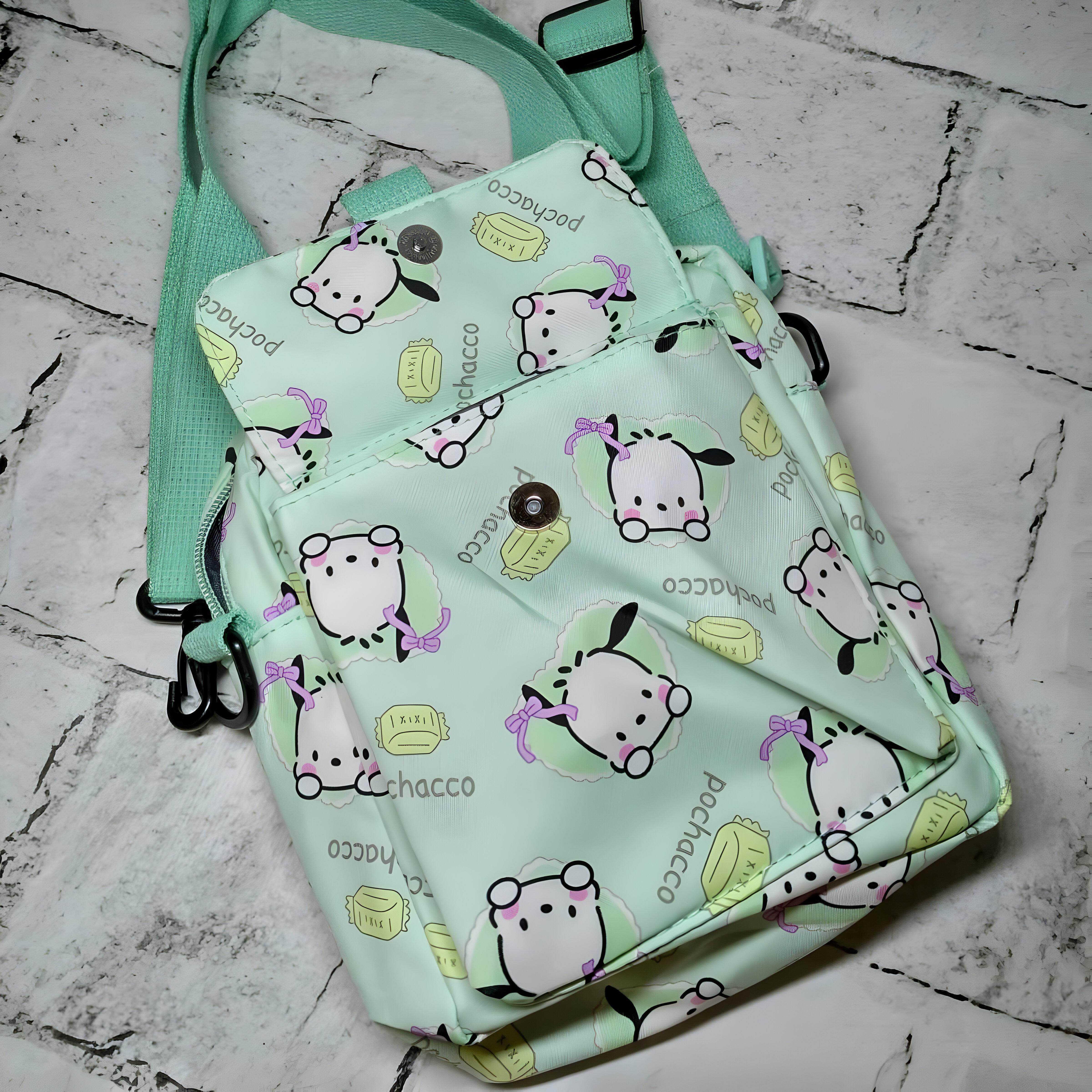 Сумка дитяча крос-боді Почакко 20х16х6 см Бірюзовий (25-575) - фото 5 Сумка дитяча крос-боді Почакко 20х16х6 см Бірюзовий (25-575) - фото 5