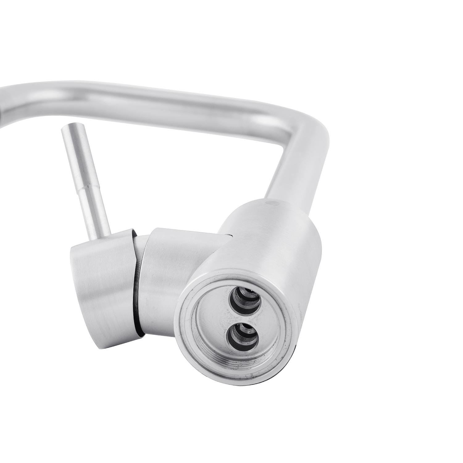 Смеситель для кухни Kroner KRP Edelstahl Klassisch ESG037 (23001) - фото 5 Смеситель для кухни Kroner KRP Edelstahl Klassisch ESG037 (23001) - фото 5