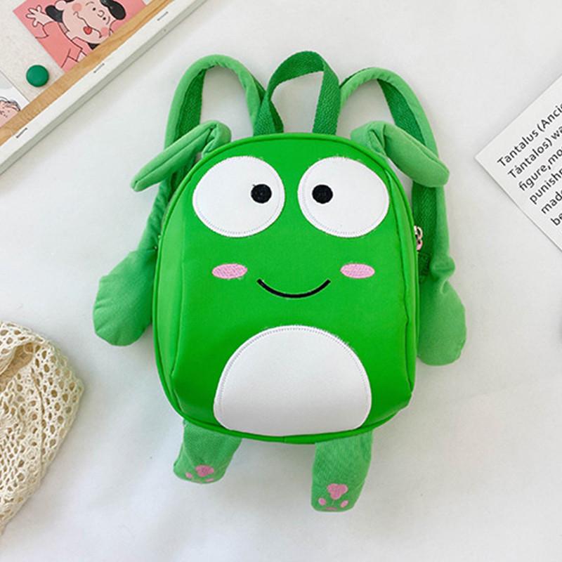 Дитячий рюкзак Animals Lesko 201028 Green з ремінцем анти-потеряшкой