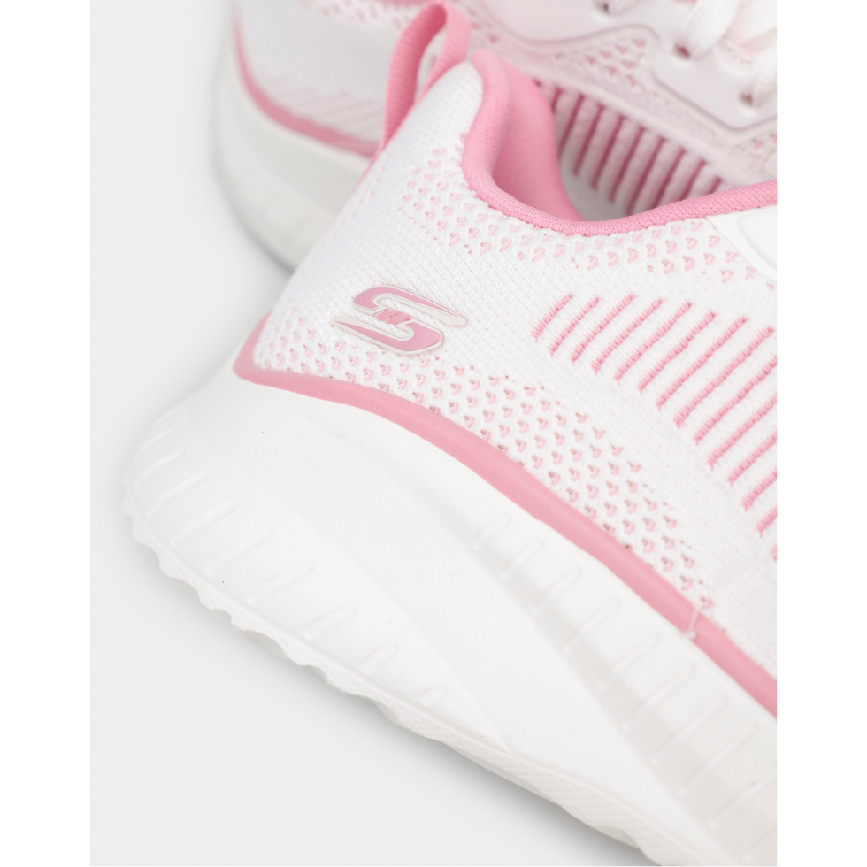 Кроссовки женские Skechers Bobs Squad Cha р. 38 Белый (117228 WPK) - фото 5