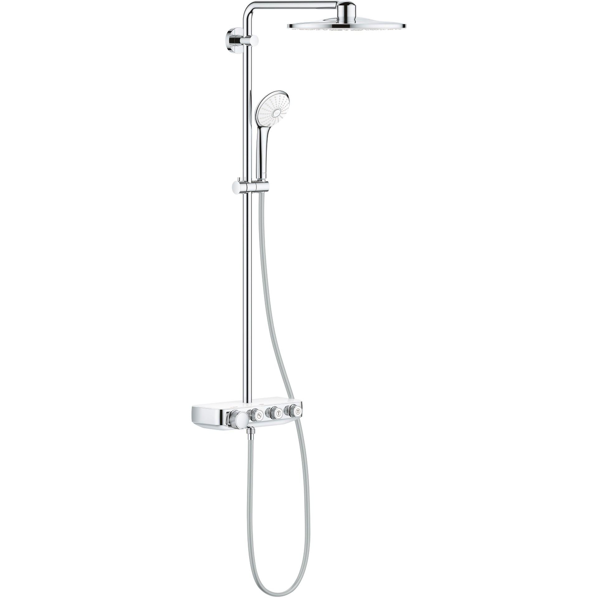 Душевая система с термостатом Grohe Euphoria SmartControl 26507LS0 Белый (142037) Душевая система с термостатом Grohe Euphoria SmartControl 26507LS0 Белый (142037)