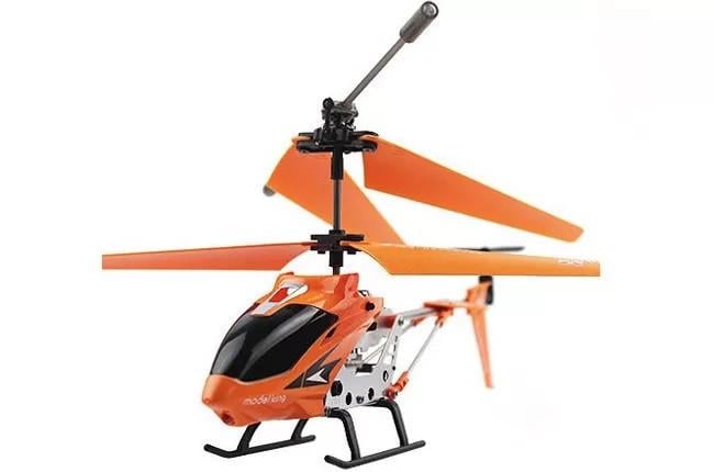 Радиоуправляющая игрушка Model King G33008 вертолет Оранжевый (SUN5707)