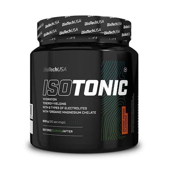 Изотоник с электролитами BioTech ISO TONIC Hydrate & Energize 600 г Лимонный холодный чай