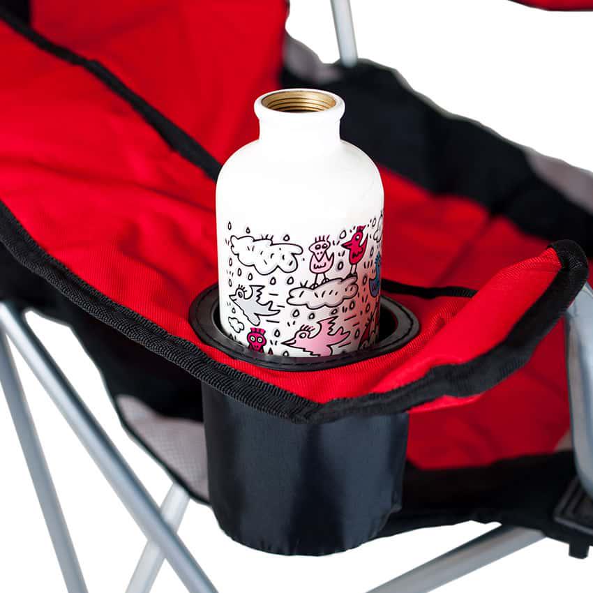 Складане крісло шезлонг Ranger FC 750-052 до 140 кг Red (RA2212) - фото 8