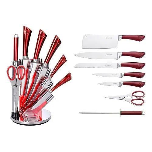 Набор ножей Unique UN-1832 9 предметов (opt-21334) - фото 3 Набор ножей Unique UN-1832 9 предметов (opt-21334) - фото 3