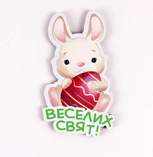 Декор для композицій Зайчик "Веселих свят" (3491)