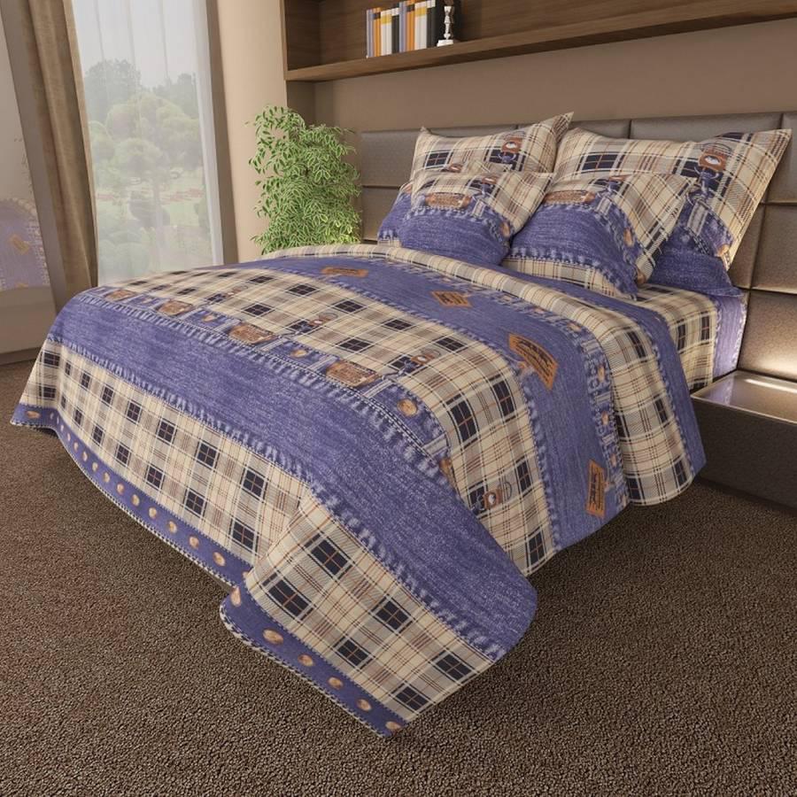Комплект постельного белья Vital Textile Голд Люкс бязь полуторный 150х220 см (BL1.5-324)