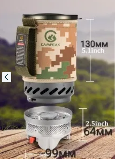 Система для приготування їжі Campeak 1,4 л (28160847) - фото 2 Система для приготування їжі Campeak 1,4 л (28160847) - фото 2