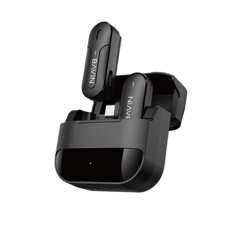 Микрофон петличный беспроводной BAVIN MP-100 Type-C Black (H-MP-100 BK) Микрофон петличный беспроводной BAVIN MP-100 Type-C Black (H-MP-100 BK)