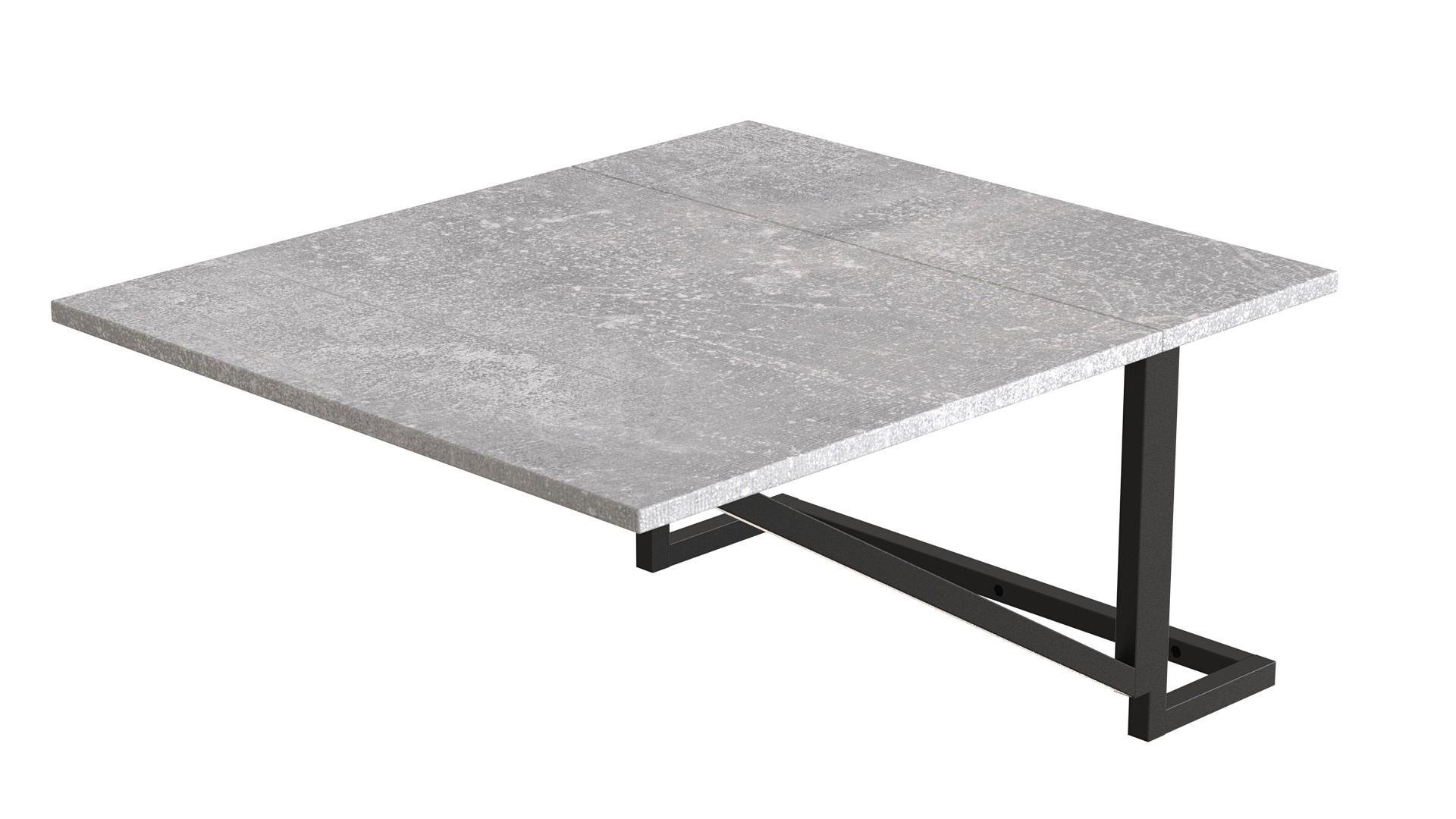 Стол раскладной Ferrum-decor Александр 7 металл/ДСП 16 мм 750x600x700 мм Черный/Бетон (FRD-104898) Стол раскладной Ferrum-decor Александр 7 металл/ДСП 16 мм 750x600x700 мм Черный/Бетон (FRD-104898)