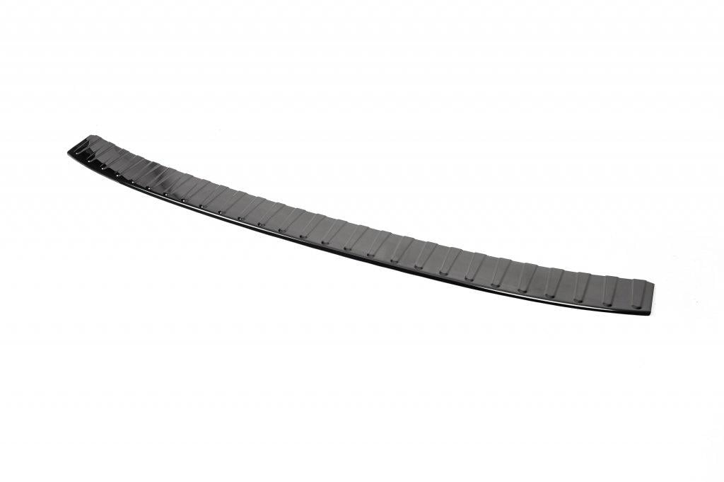 Накладка на задний бампер Черный хром Omsa Line для Ford Custom 2013-2022 гг. нержавеющая сталь Хром