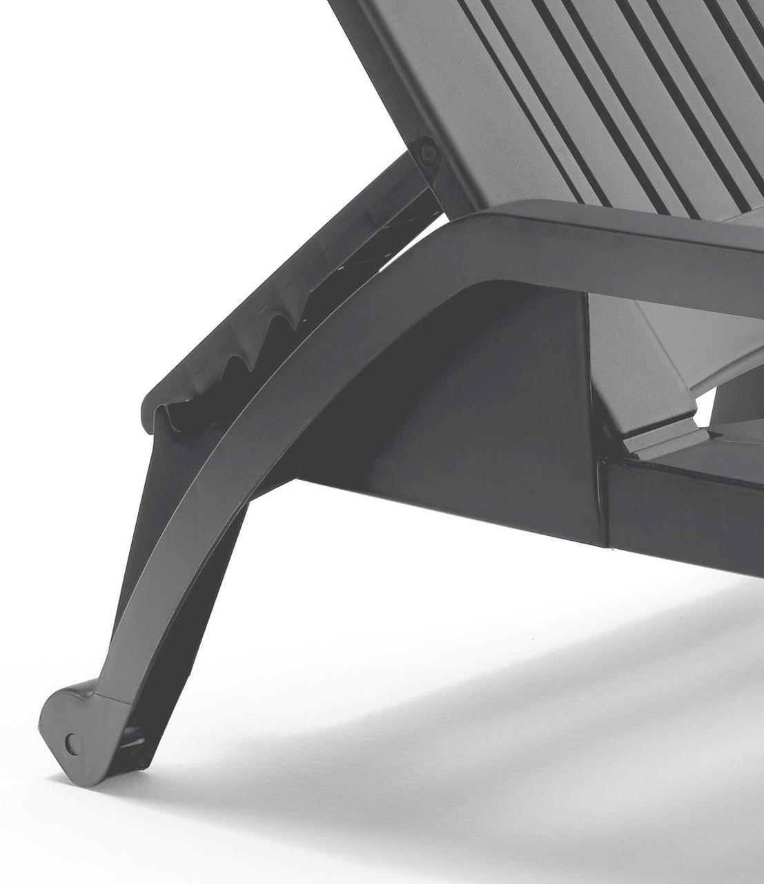 Шезлонг складной Bica Zanzibar с подлокотниками 190х71х46 см Графит (CNT00012553) - фото 3 Шезлонг складной Bica Zanzibar с подлокотниками 190х71х46 см Графит (CNT00012553) - фото 3