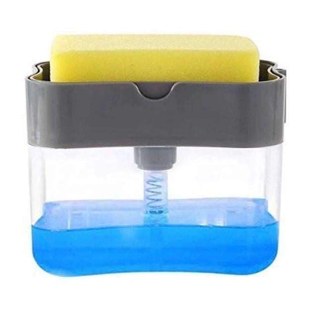 Дозатор миючого засобу UKC Sponge Caddy з губкою (AR003837)