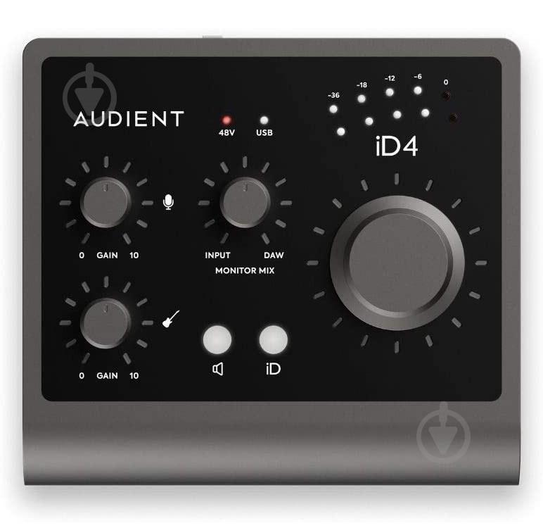 Аудиоинтерфейс Audient ID4 MKII - фото 1