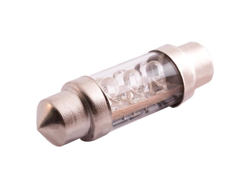 Автомобильная лампа светодиодная LEDUA S10-36 мм 6 PCS круглый LED 12V Белый (52) Автомобильная лампа светодиодная LEDUA S10-36 мм 6 PCS круглый LED 12V Белый (52)