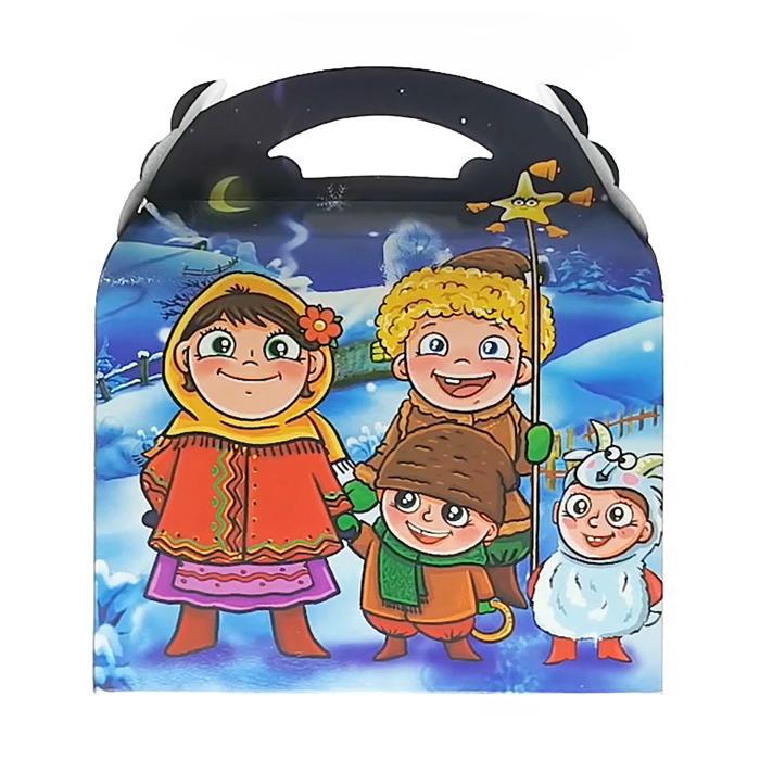 Новогодняя коробка Веселое Рождество 900 г 30 шт. (8400)