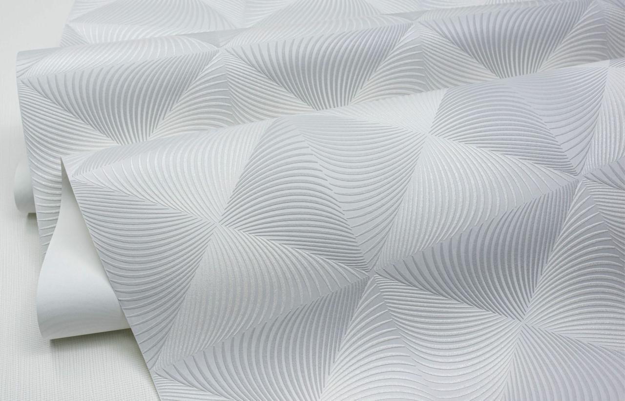 Обои флизелиновые SINTRA Prisma 524718 декор вспененный винил 1,06х10,05 м Серый