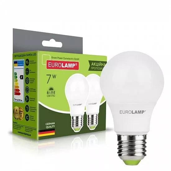 Світлодіодна лампа Eurolamp MLP-LED-A60-12272(E) 12W 220V 1120 lm 3000K E27 60x120 мм (4260484992161)