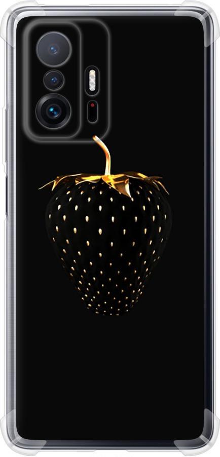 Чехол на Xiaomi 11T Черная клубника (3585sp-2487-42517) Чехол на Xiaomi 11T Черная клубника (3585sp-2487-42517)