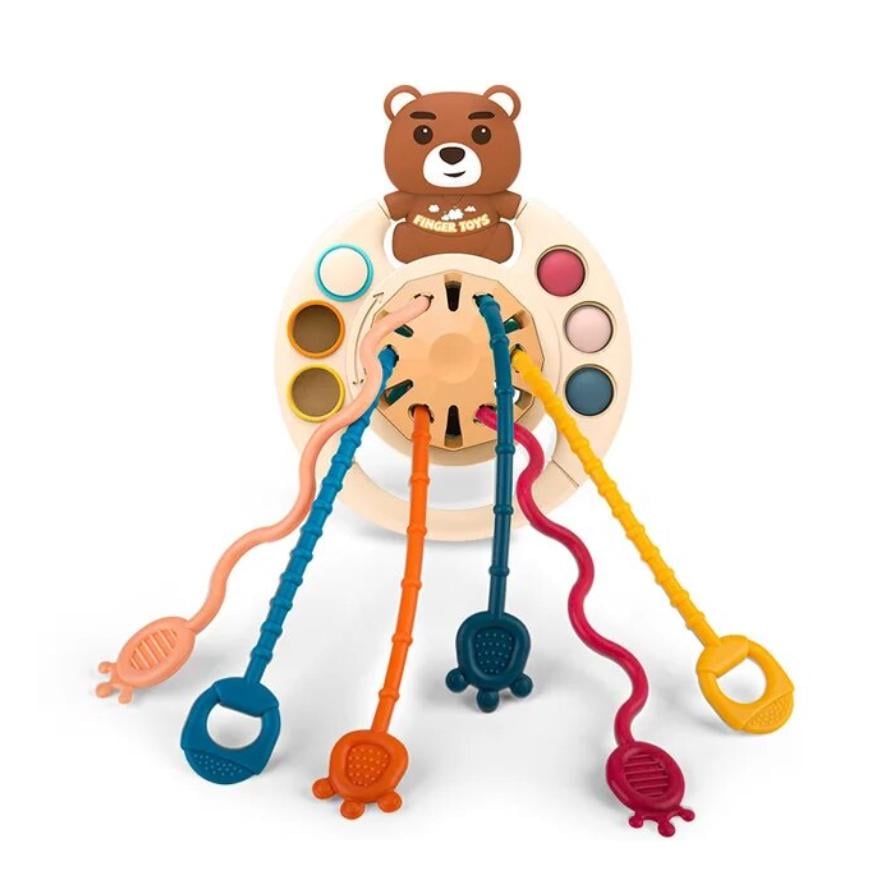 Дитяча іграшка Монтессорі для сенсорного розвитку Bear (13720010) Дитяча іграшка Монтессорі для сенсорного розвитку Bear (13720010)
