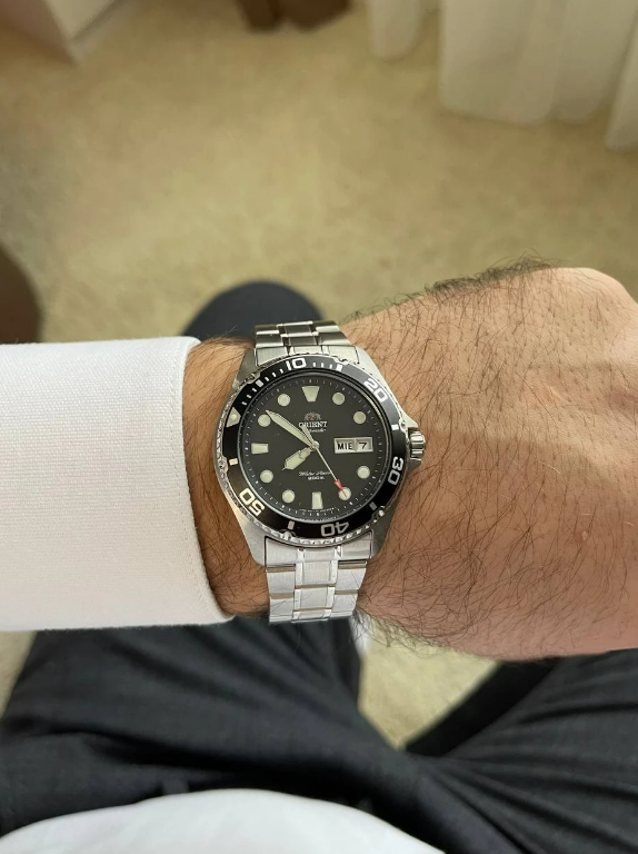 Часы механические Orient FAA02004B9 с автоподзаводом (9131203) - фото 3 Часы механические Orient FAA02004B9 с автоподзаводом (9131203) - фото 3