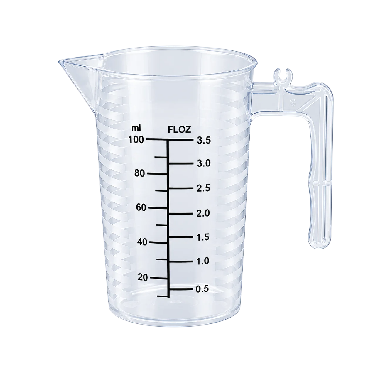 Мерная емкость для измерения объема жидкостей CarLuxe Measuring Cup без крышки 100 мл