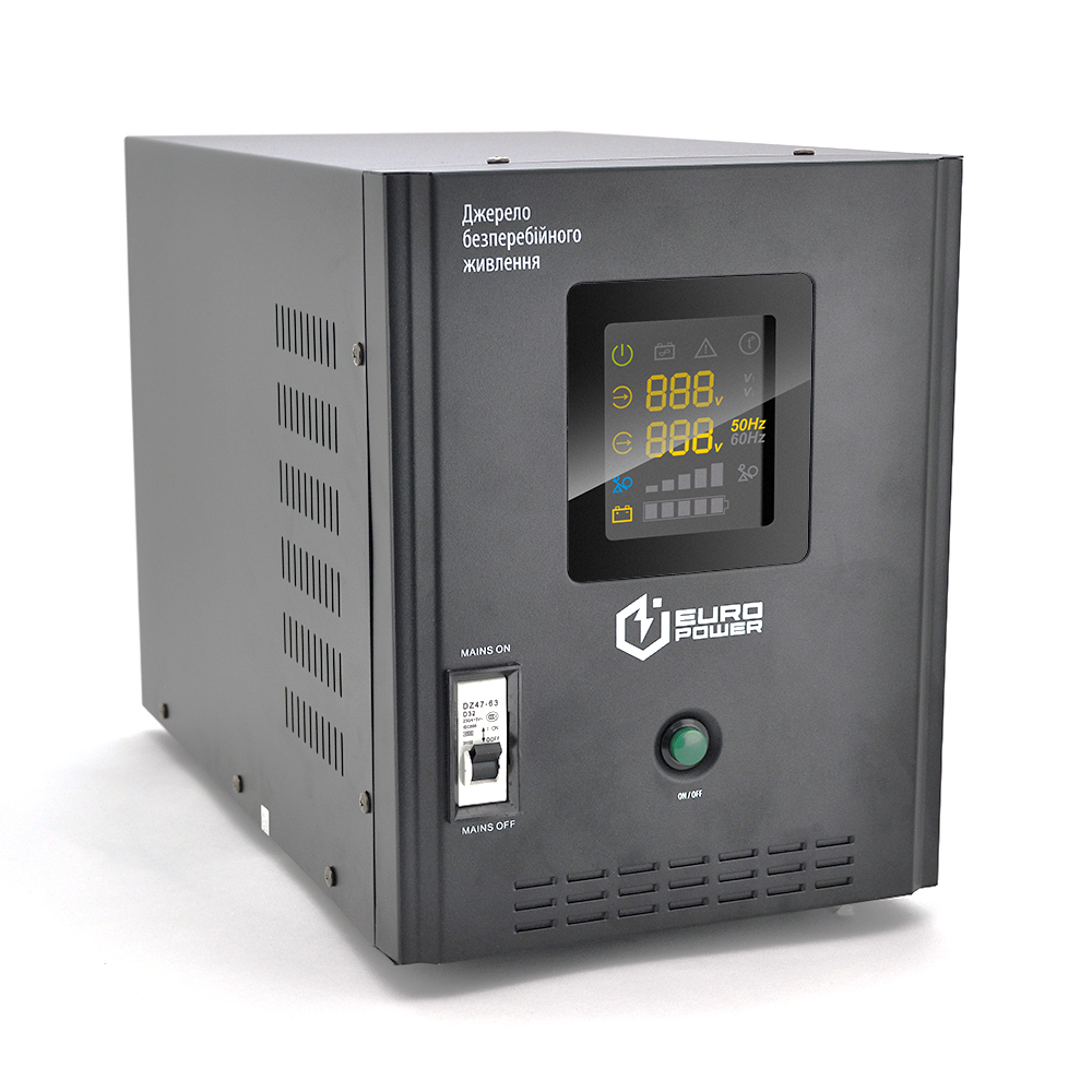 Джерело безперебійного живлення із синусоїдальним виходом Europower pswep6000tw48 4200 Вт підлоговий (YUT_V11470)