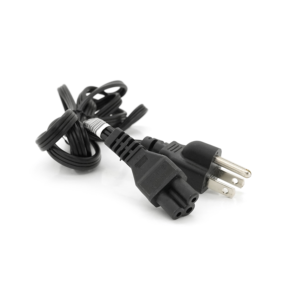 Кабель живлення VOLTRONIC PC-184/2 B-C5 американський роз'єм 1,8 м Чорний (38569)