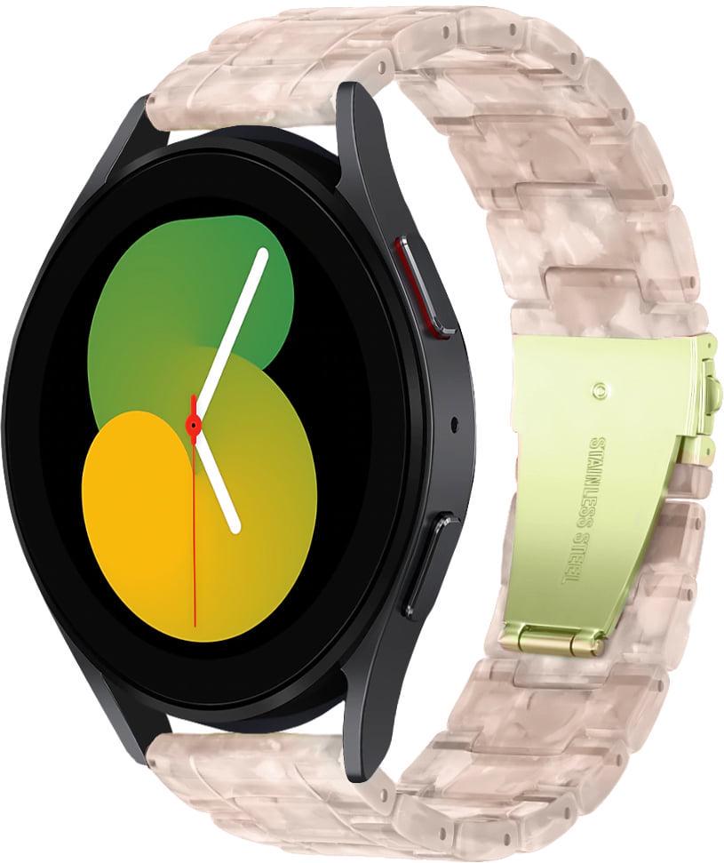 Ремешок из смолы Resin для смарт-часов Galaxy Watch 5 40 мм Pink (29596-31)
