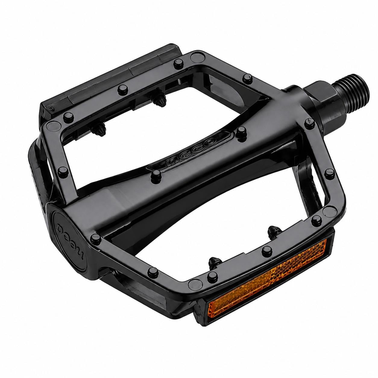 Педали велосипедные NECO WP303 алюминиевые 9/16" 110х104 мм Черный (VR-11173)